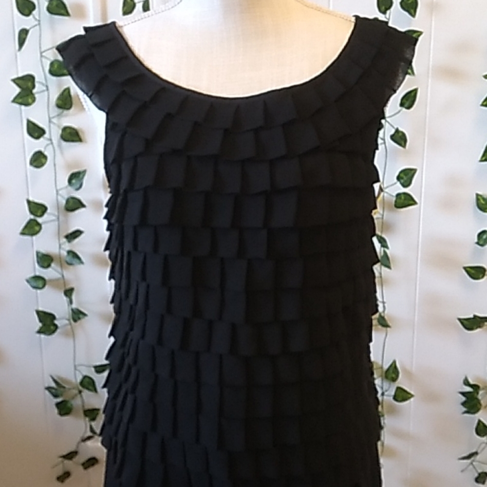 Black Twentyone Rumba Type Blouse sz L
